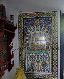 Mosaic decorative panel